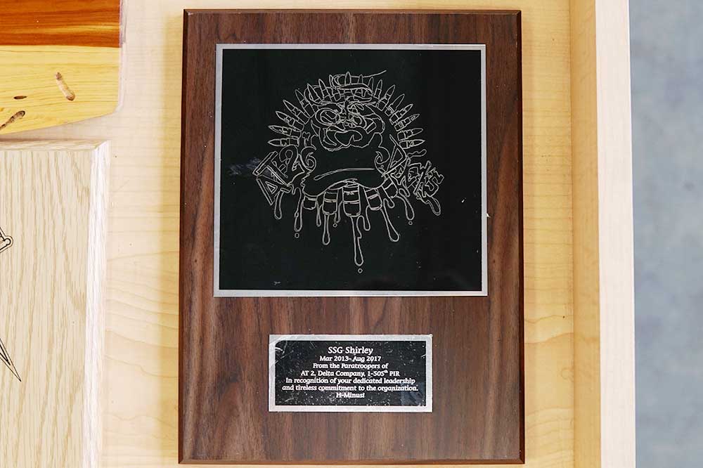 Metal Engraved Plaque